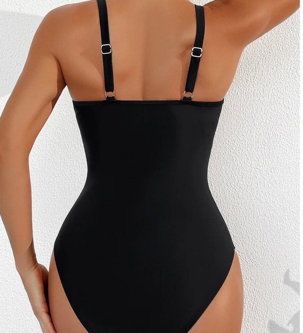 Thelz Low Cut Mesh Swimsuit
