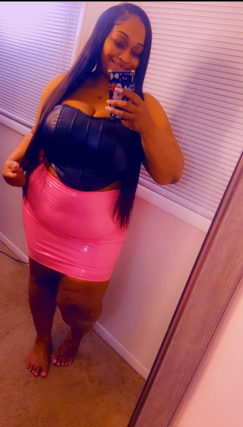 Thelz Leather Corset top