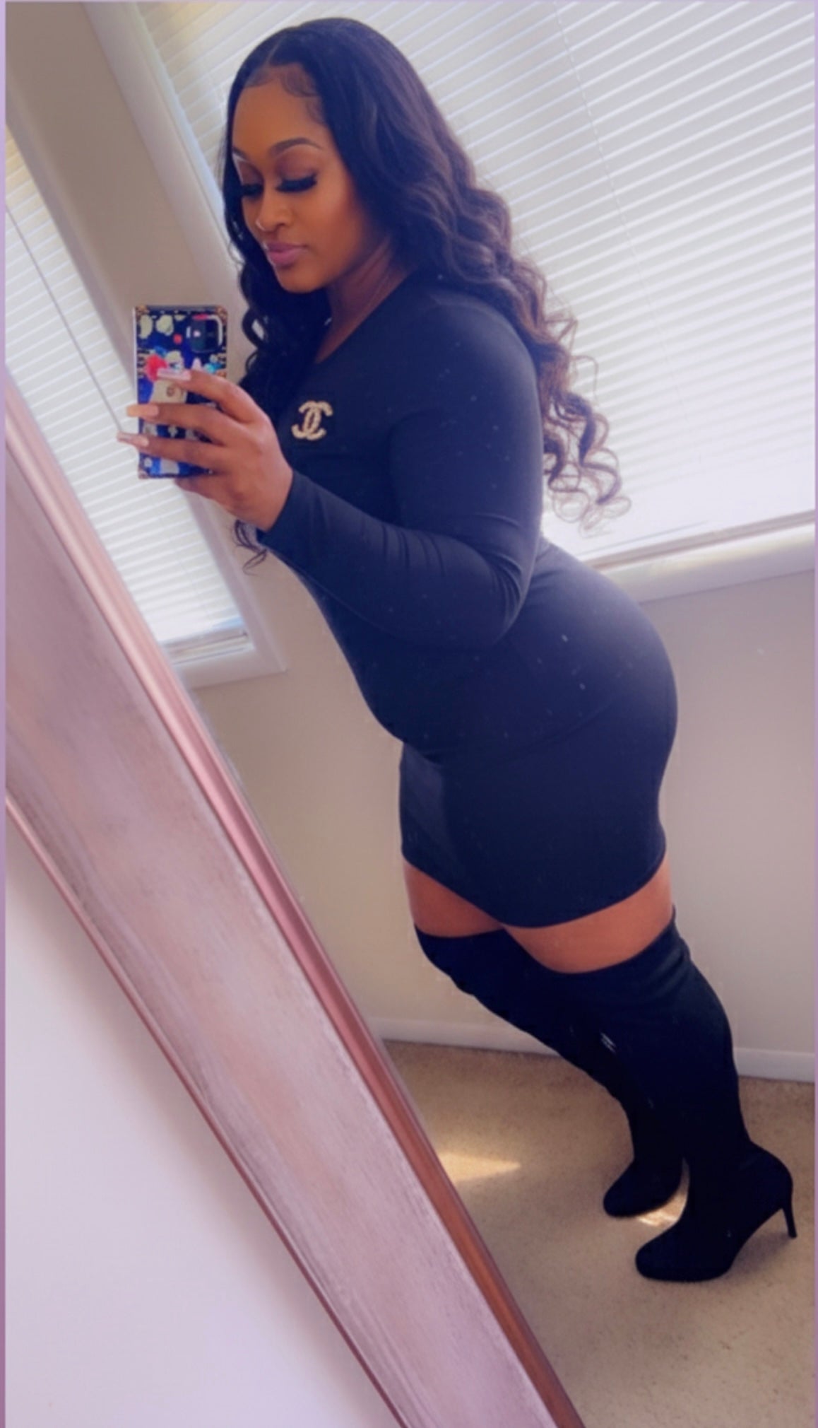 Thelz Little Black Mini Dress