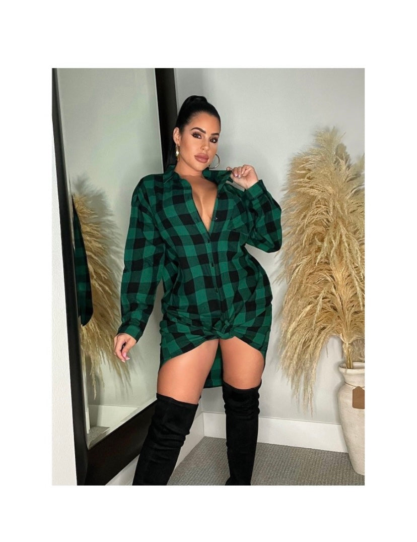 Thelz Casual Plaid Shirt