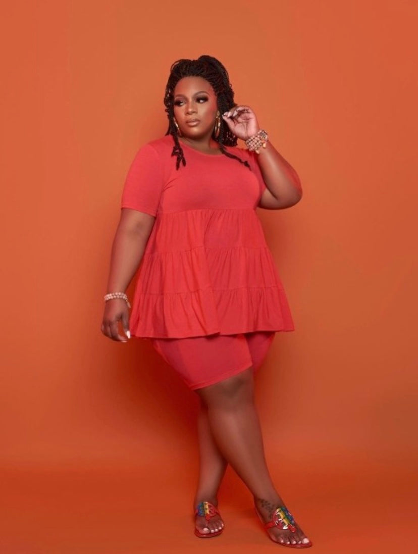 Thelz Two Piece Baby Doll Set