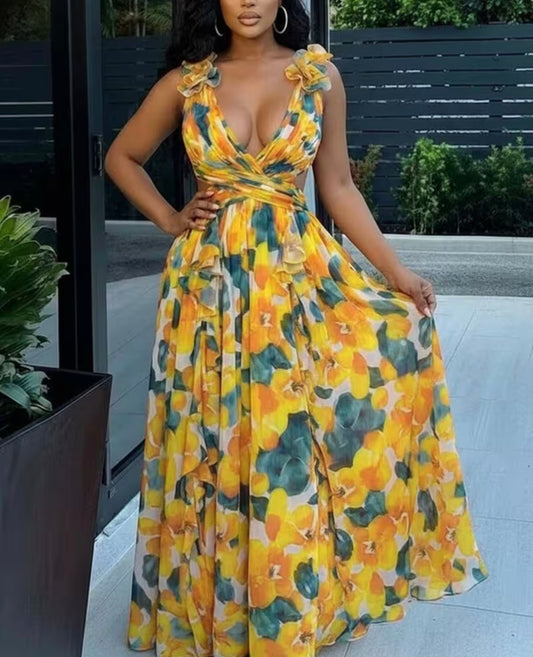Thelz Floral Cut Sundress