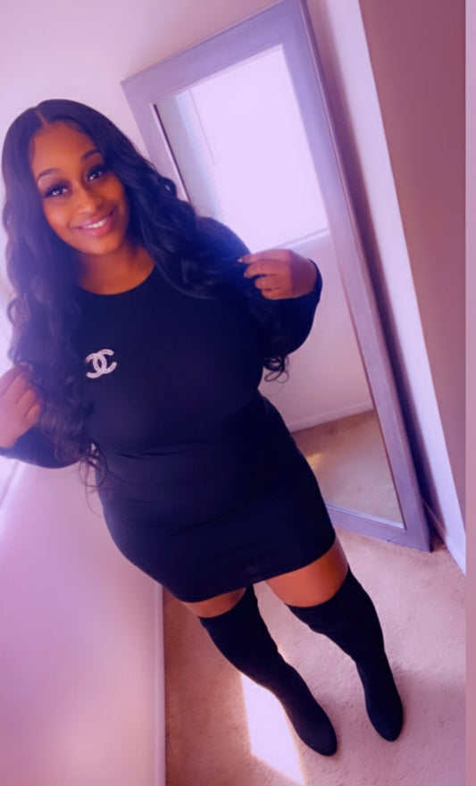 Thelz Little Black Mini Dress