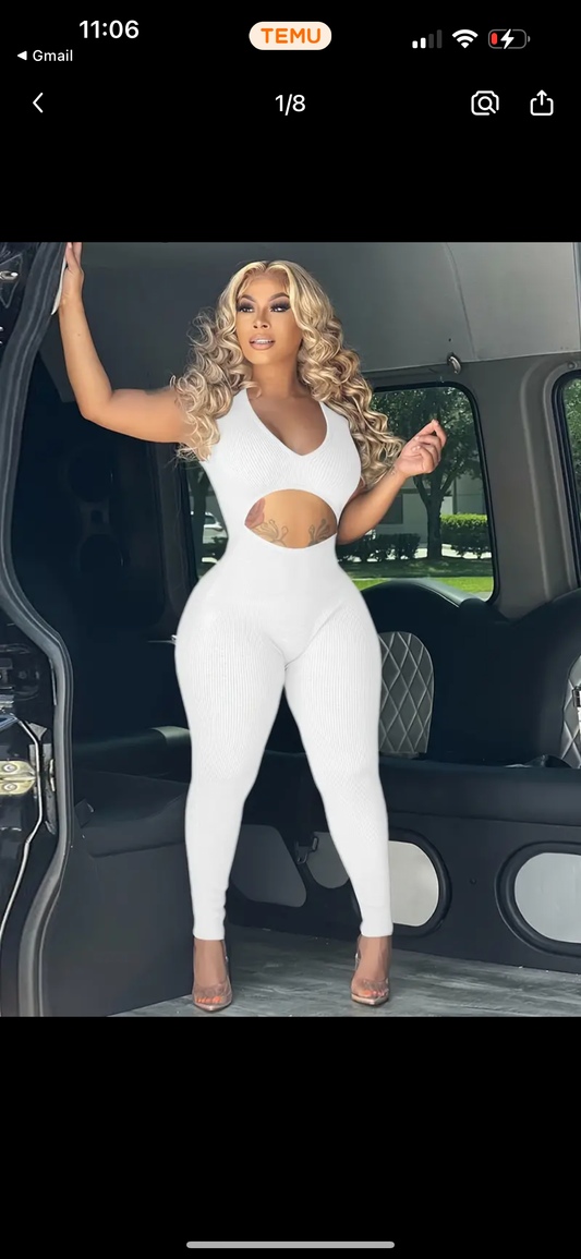 Thelz Sexy Cut Out Jumpsuit