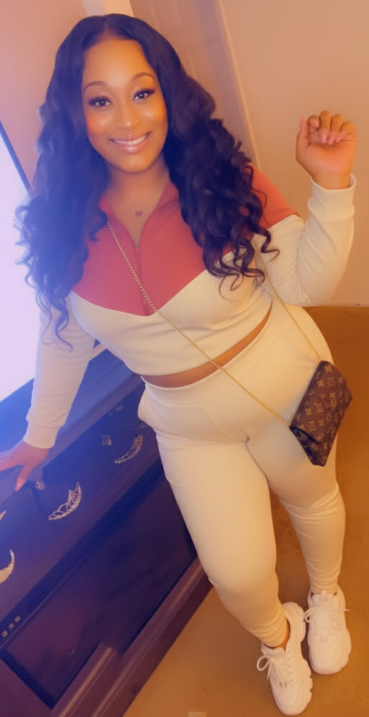 Thelz Pretty Patch Work Two Piece Set