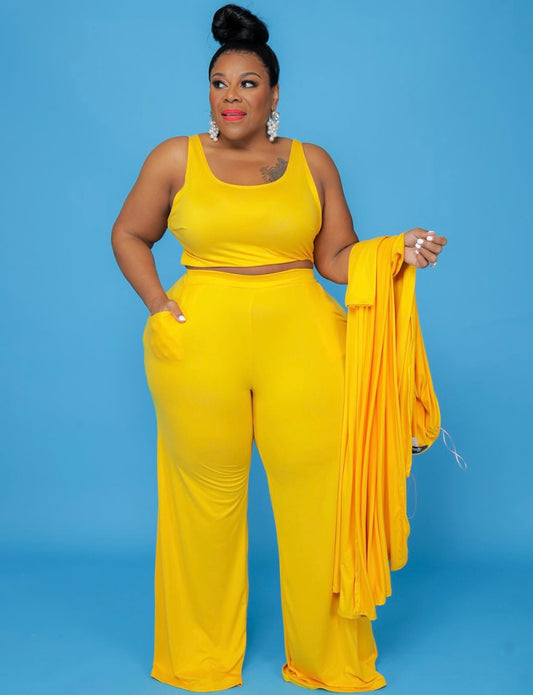 Thelz Plus Size 3 Piece Set